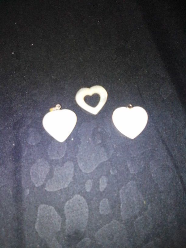 Three Heart Pendants