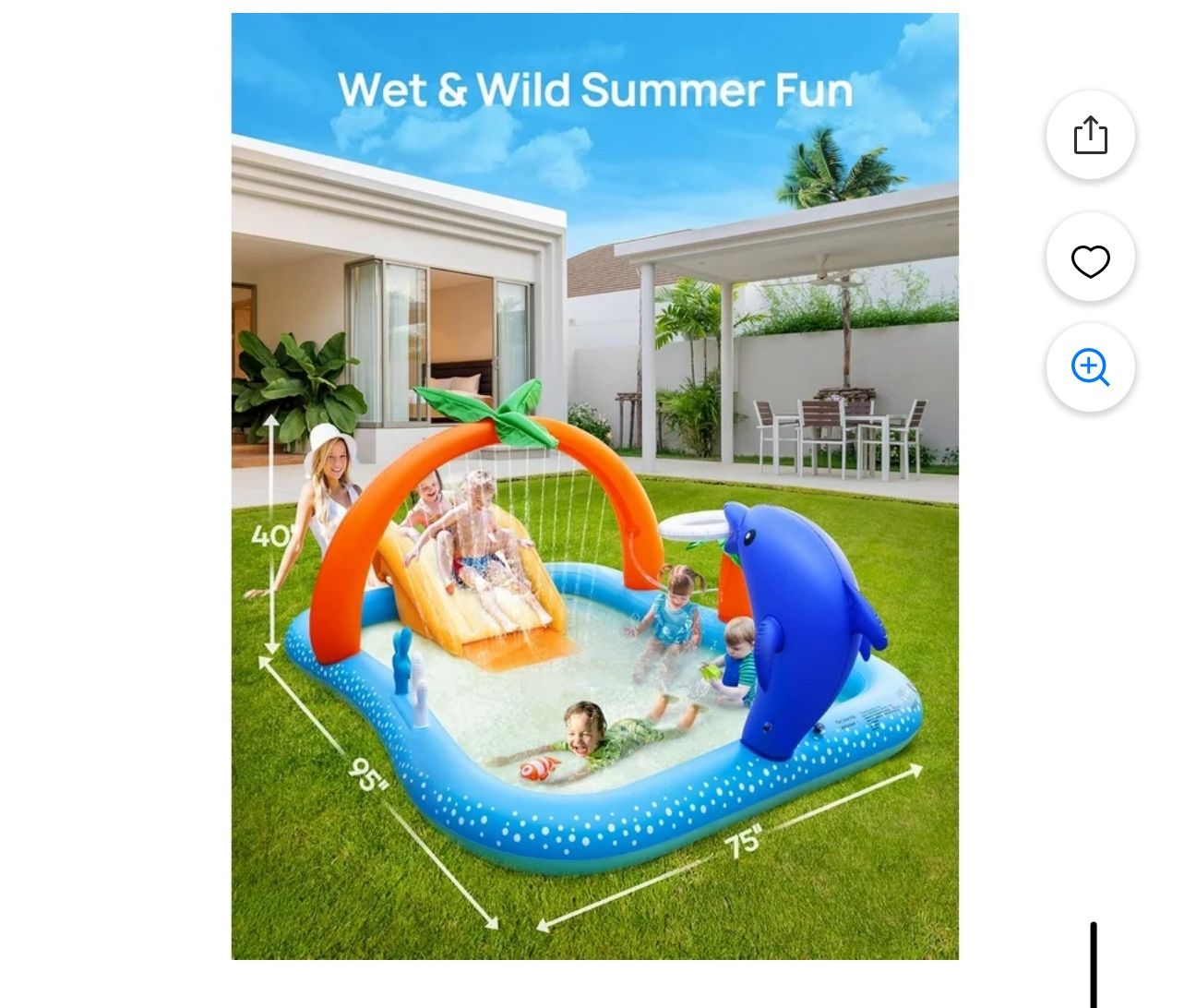 Inflatable Kid Water Pool