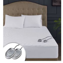 King Size Heated Mattress Pad with Dual Control