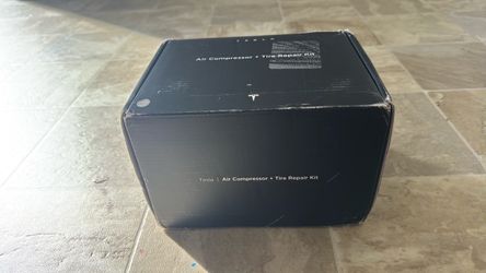 Tesla Air Compressor + Tire Repair Kit