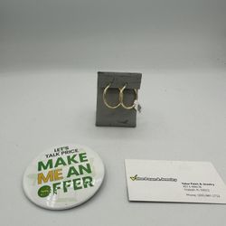 Hoop Earring 14k