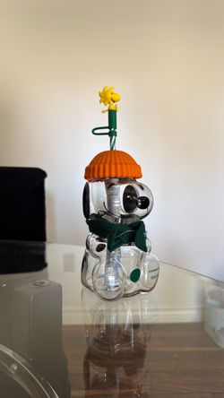 Snoopy + Peanuts Glass cup