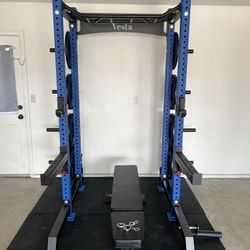 SQUAT RACK/ HR1000/ VESTAFITNESS/ WEIGHTS/ BARBELL/ BENCH/ GYM EQUIPMENT/ DELIVERY 🚚 