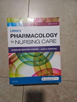 Nursing pharmacology book