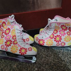 Girls Flower Power Double Runner Ice 