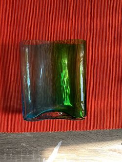 Iridescent Art Glass Vase