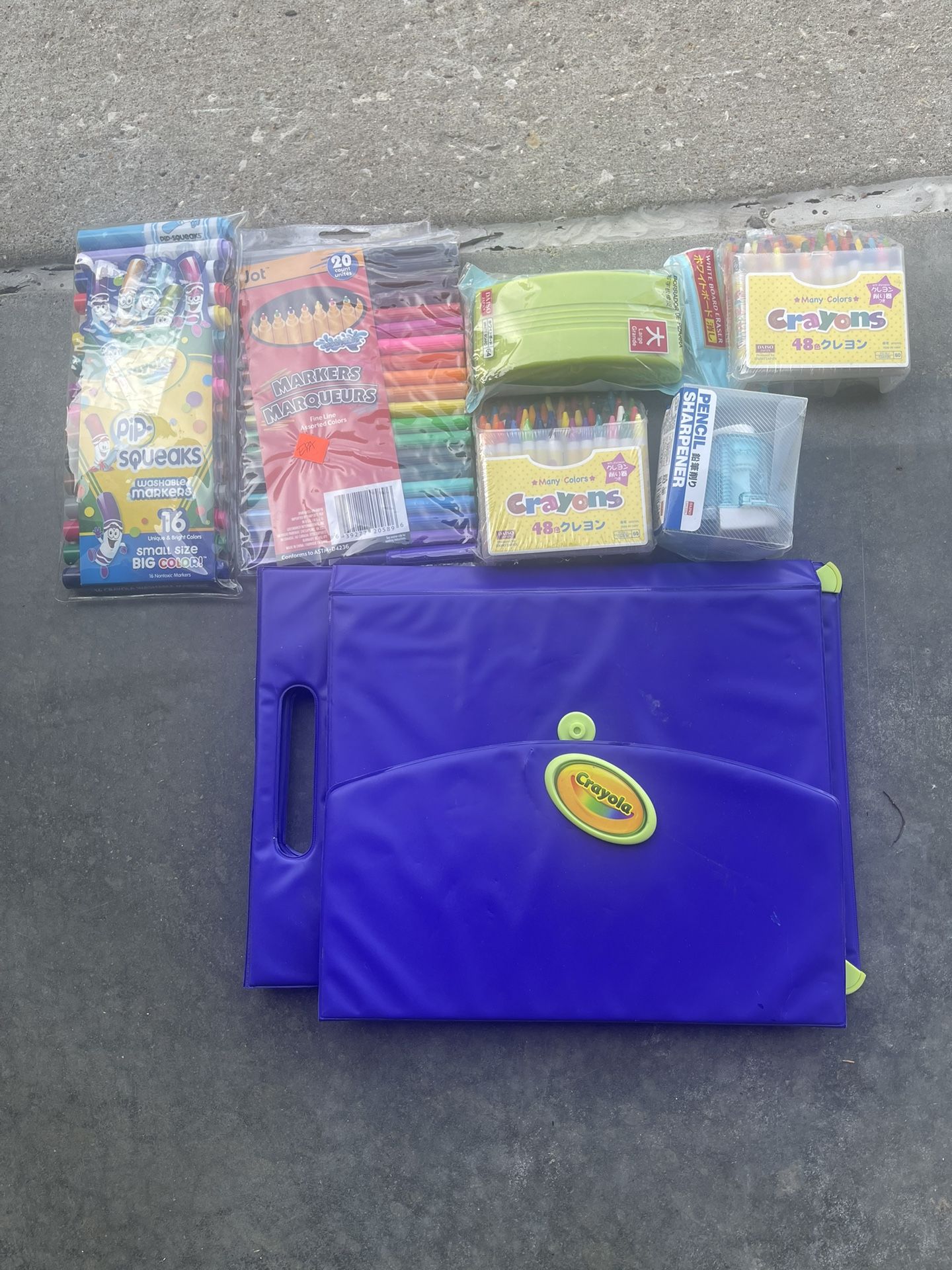 Crayon Color Board Set