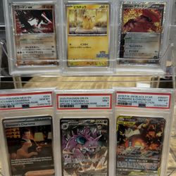 Pokemon PSA Slabs