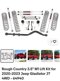 Jeep Suspencion rough country 3.5