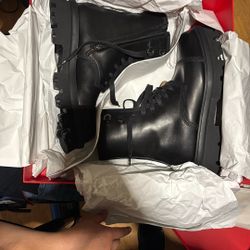 Ferragamo Boots Size 10 Black 