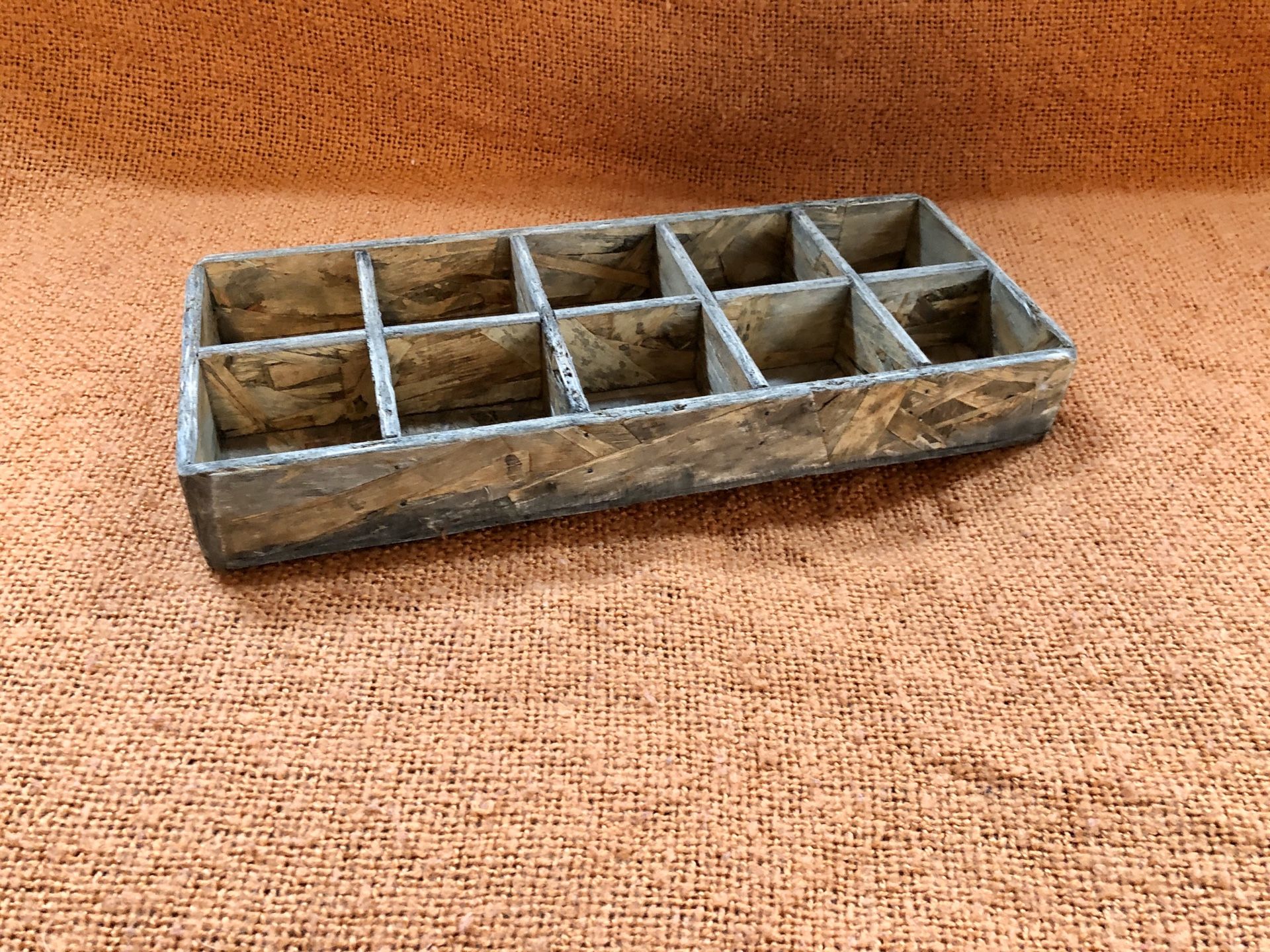 Divided Wooden Display Box