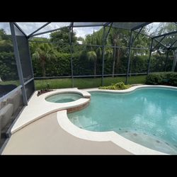 Pool Deck Painting 