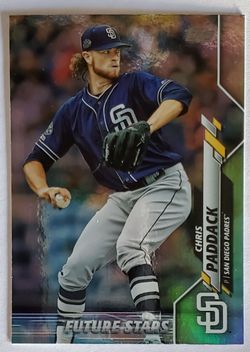 Chris Paddack 2020 Topps Blue Foil Future Stars San Diego Padres