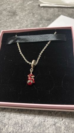 pandora spider man necklace