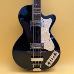 2007 Eastwood Club Bass Black Short Scale