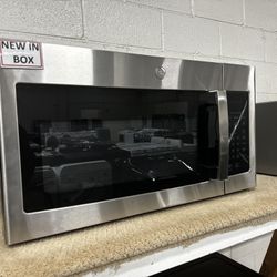 NEW IN BOX Stainless Steel OTR Microwave 1 Year Warranty 