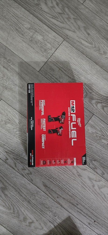 Milwaukee Hammer Drill And Impact