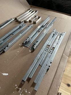 IKEA Blum Tandem Plus 30 Drawer Slides Set Of 3 Handles Included