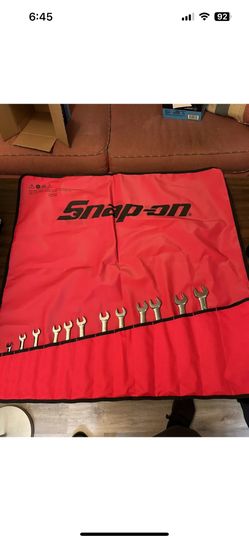 Snap On 8-21mm Wrench Set with Bag NEW