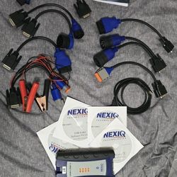 USB Link Second Generation Heavy duty truck Diagnostic Tool W/ Bluetooth For NEXIQ 2