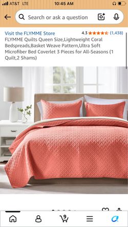 Queen Size Quilt Bed Set