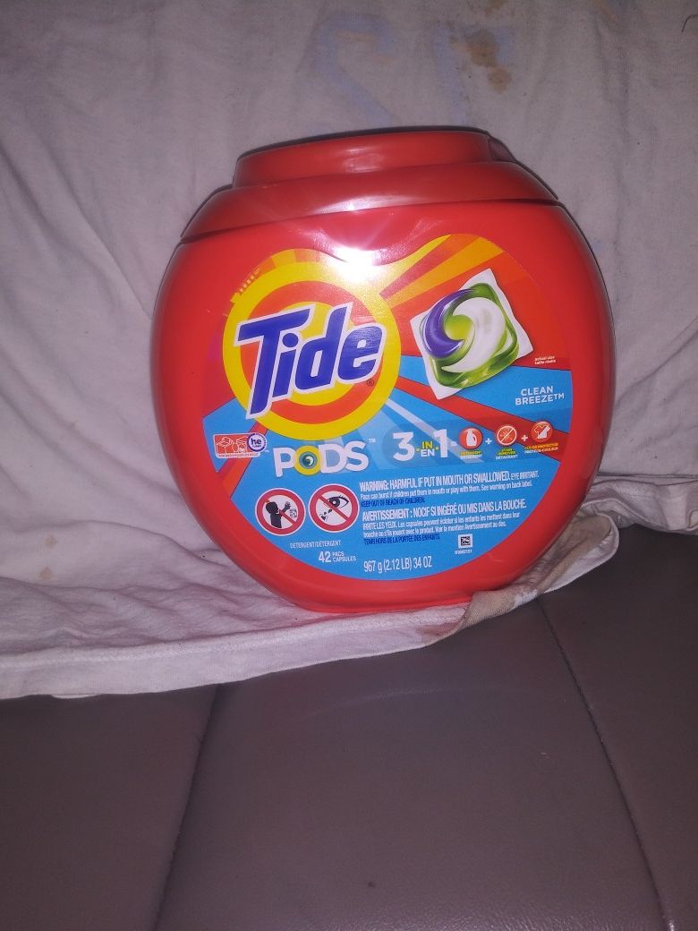 Tide pods 42 ct