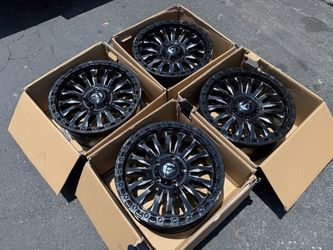 (4) 20β Fuel Wheels for Toyota Tundra - FC857