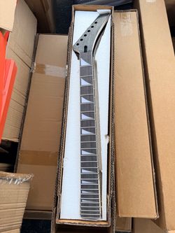 Electric Guitar Replacement Neck with Fretboard