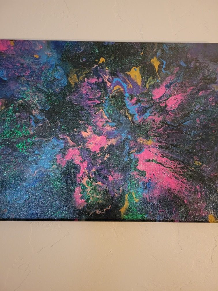 Original Pour Painting