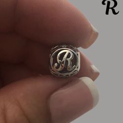 Brand New Sterling Silver 925 Letter R Charm