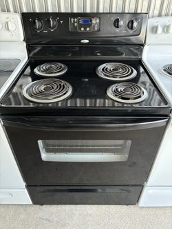 Electric stove whirlpool 30 days warranty!