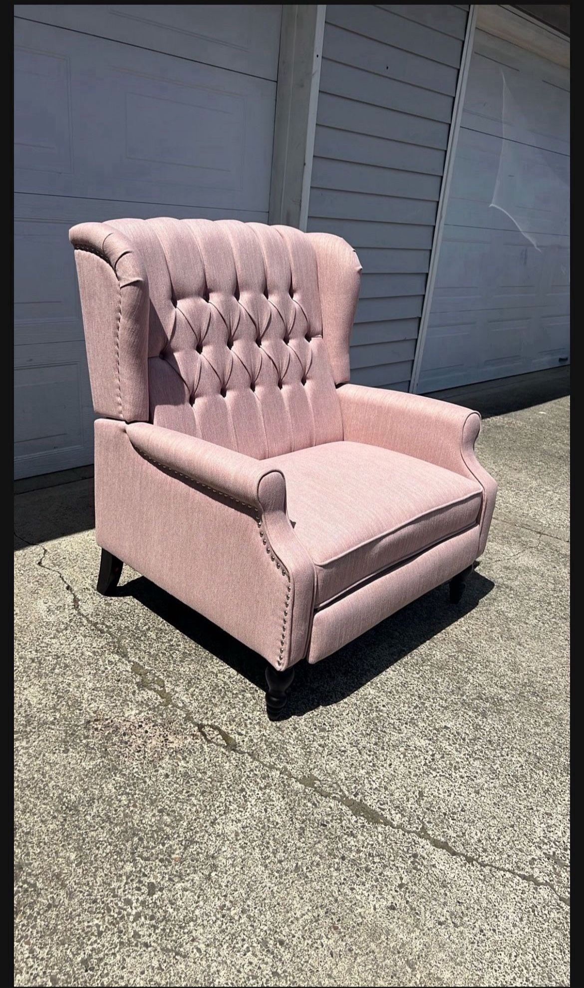 Noble House Wallner Oversized Pushback Recliner