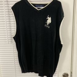 POLO Ralph Lauren Vest Polo Logo Size XL. Like New! No Flaws Or Stains