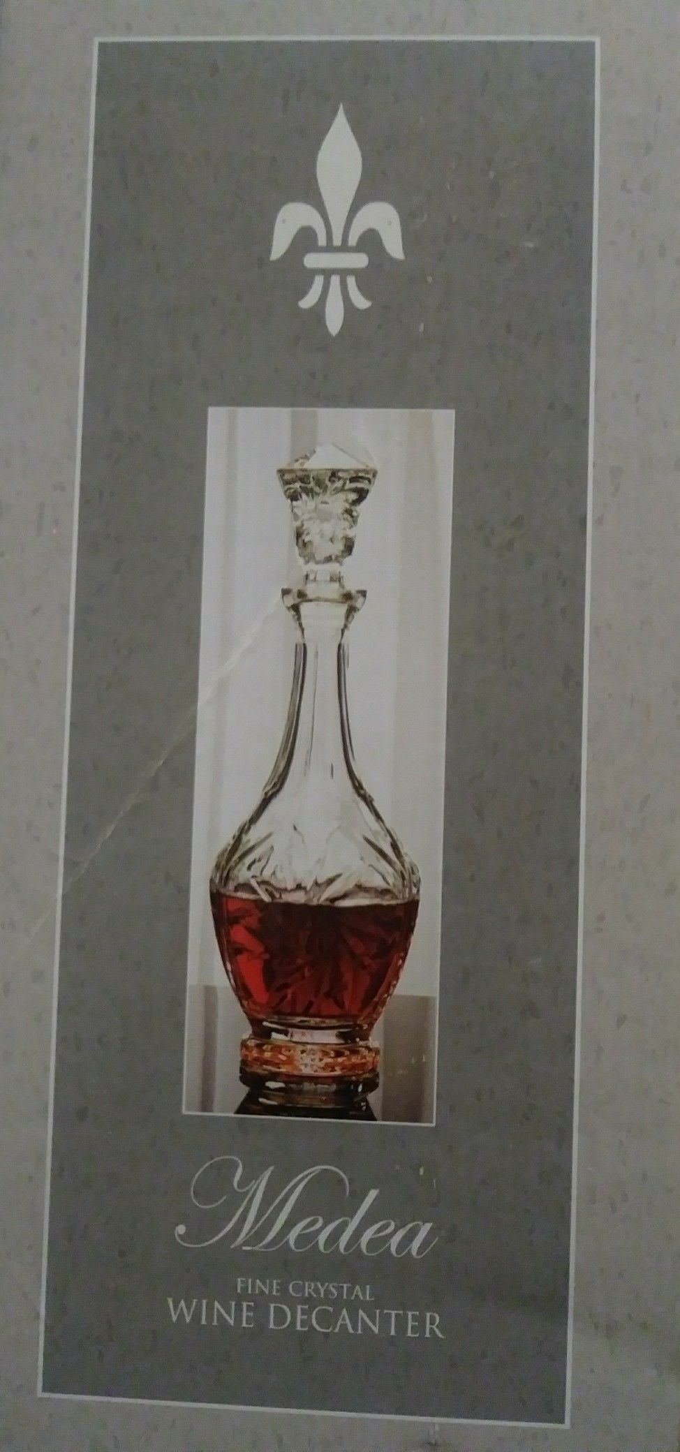 Crystal Wine Decanter (never used)