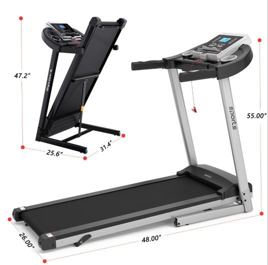 Folding Tredmill - Bluetooth & Incline