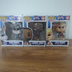 Space Jam Funko Pops (Set of 3)