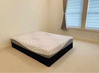 Queen Mattress + Foundation (buy separate or combo)