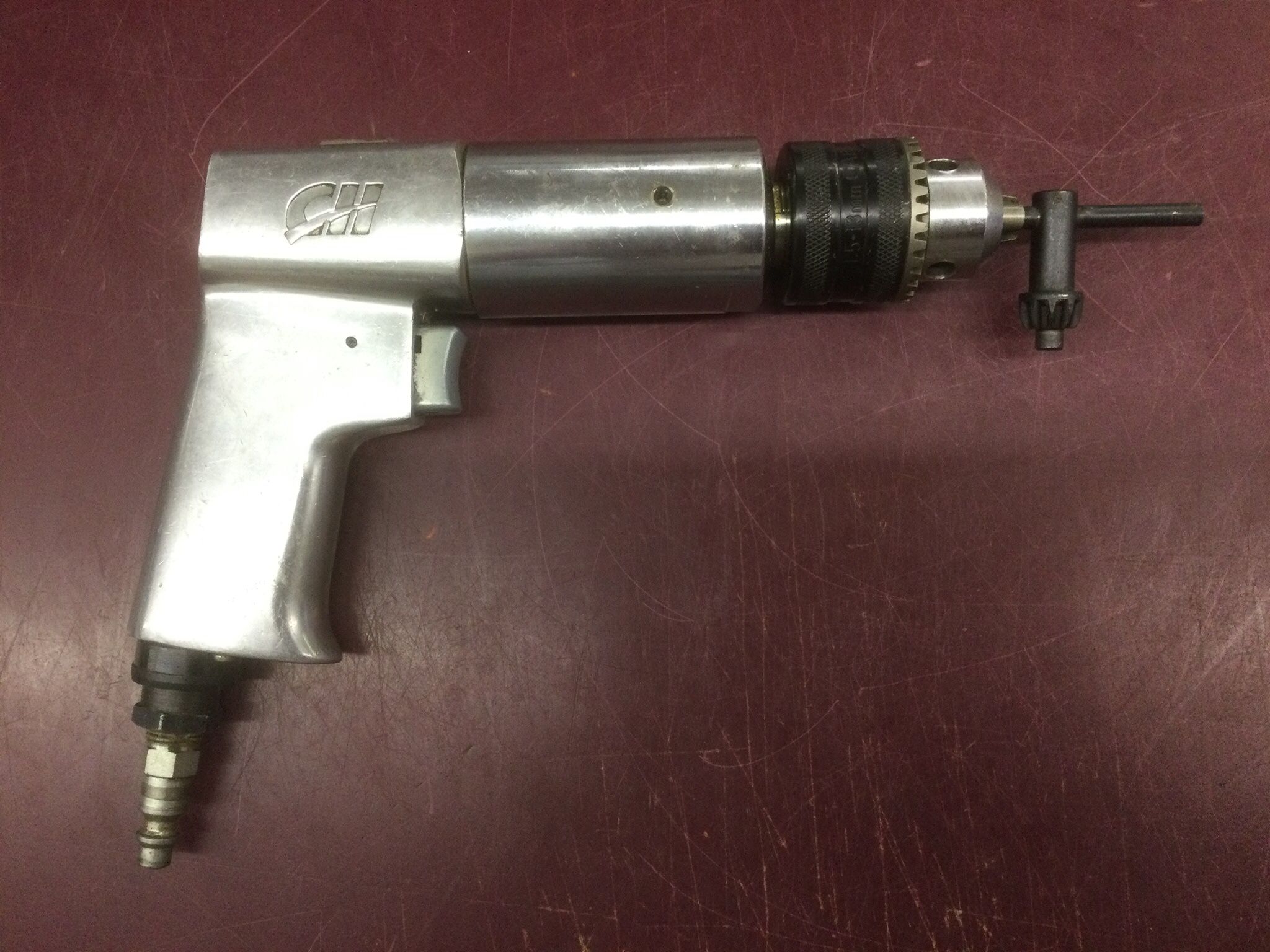 AIR DRILL 3/8” REVERSIBLE PNEUMATIC + Chuck Key CAMPBELL HAUSFELD