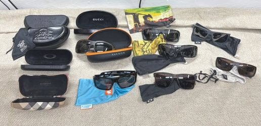 Premium Sunglass Lot - 7 Pairs (Oakley, Spy, Von Zipper, Kaenon) + Luxury Cases