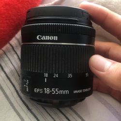 Canon Lens 18-55mm.