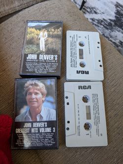 John Denver Greatest Hits cassettes