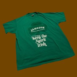 Vintage Men’s Jameson Whiskey Single Stitch T-shirt size L