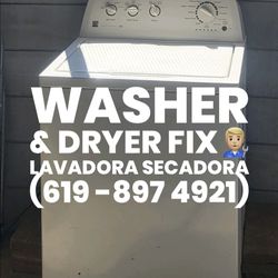 Washer and dryer (Repair Man)