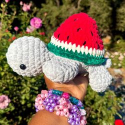 Handmade Crochet Turtles
