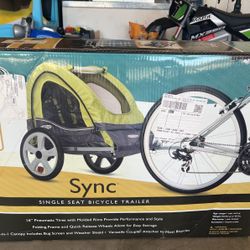 Single Seat Bicycle Trailer — New / Unopened 