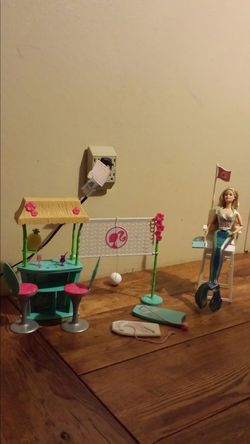 Barbie beach playset