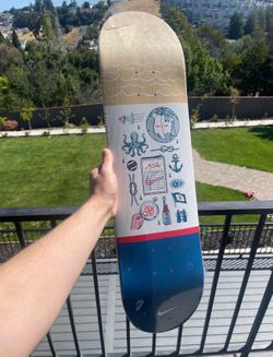 Atlas x Nike SB “Lost at Sea” skateboard deck