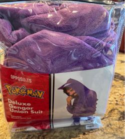 Adult Gengar Hooded Jumpsuit Costume - Pokémon listed it’s available