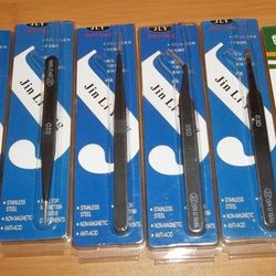 6 Tweezers for Electronics Repair etc...