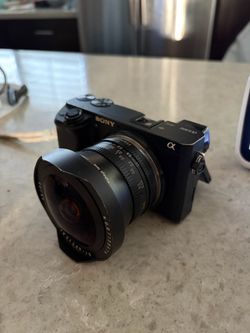 Sony a6300 Mirrorless Camera with Fisheye Lens